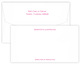 Triple Thick Executive Wide Flat Note Cards - Raised Ink Image 3 of 3